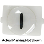 BUTTON, TYPE E, "1B" MADE IF O