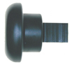 MUSHROOM PUSH BUTTON, BLACK (H