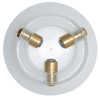 ROUND LENS 3" DIA. W/BULLET