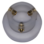 Round Lens, 3"OD x 5/8"W x 1"