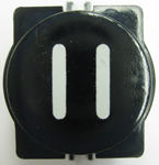 BUTTON, BLACK, CAR STA. #11