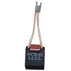 CARBON BRUSH, 2" X 1-1/2" X 1/