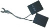 CARBON BRUSH,SPLIT,1-1/2X1-1/2