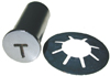ESCUTCHEON FOR "T" TYPE KEY