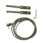 Relating Cable Kit, (2) Studs, (1) Hitch and Cable