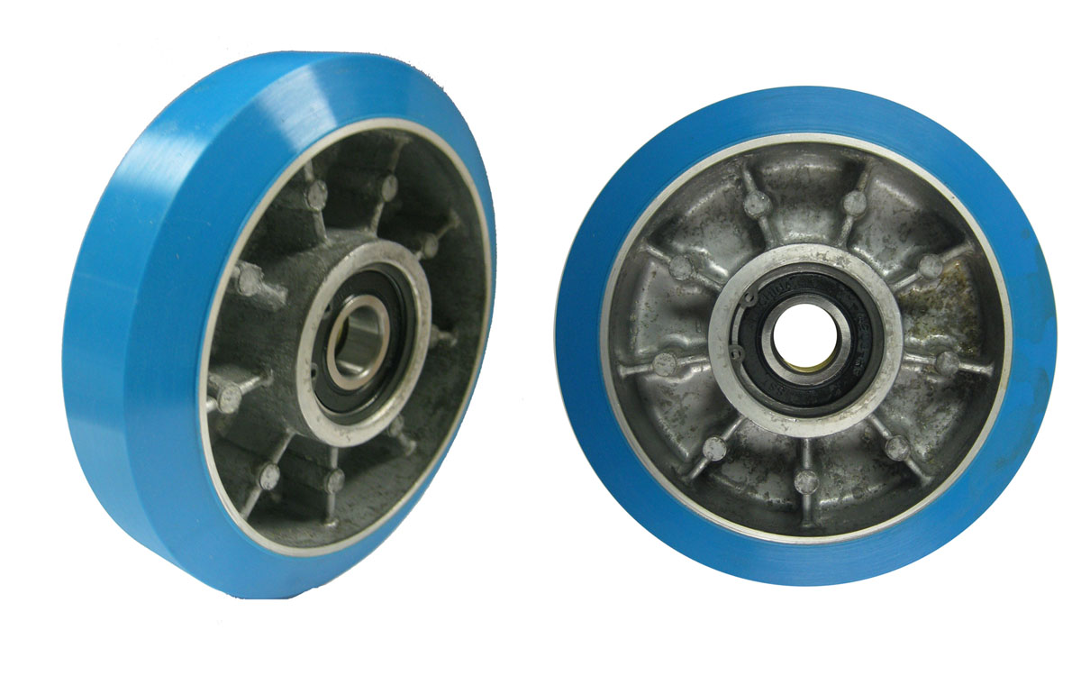 ESCALATOR WHEEL, DOUBLE BEARIN