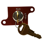 Keyswitch Assy,Run-Stop, 2 Pos