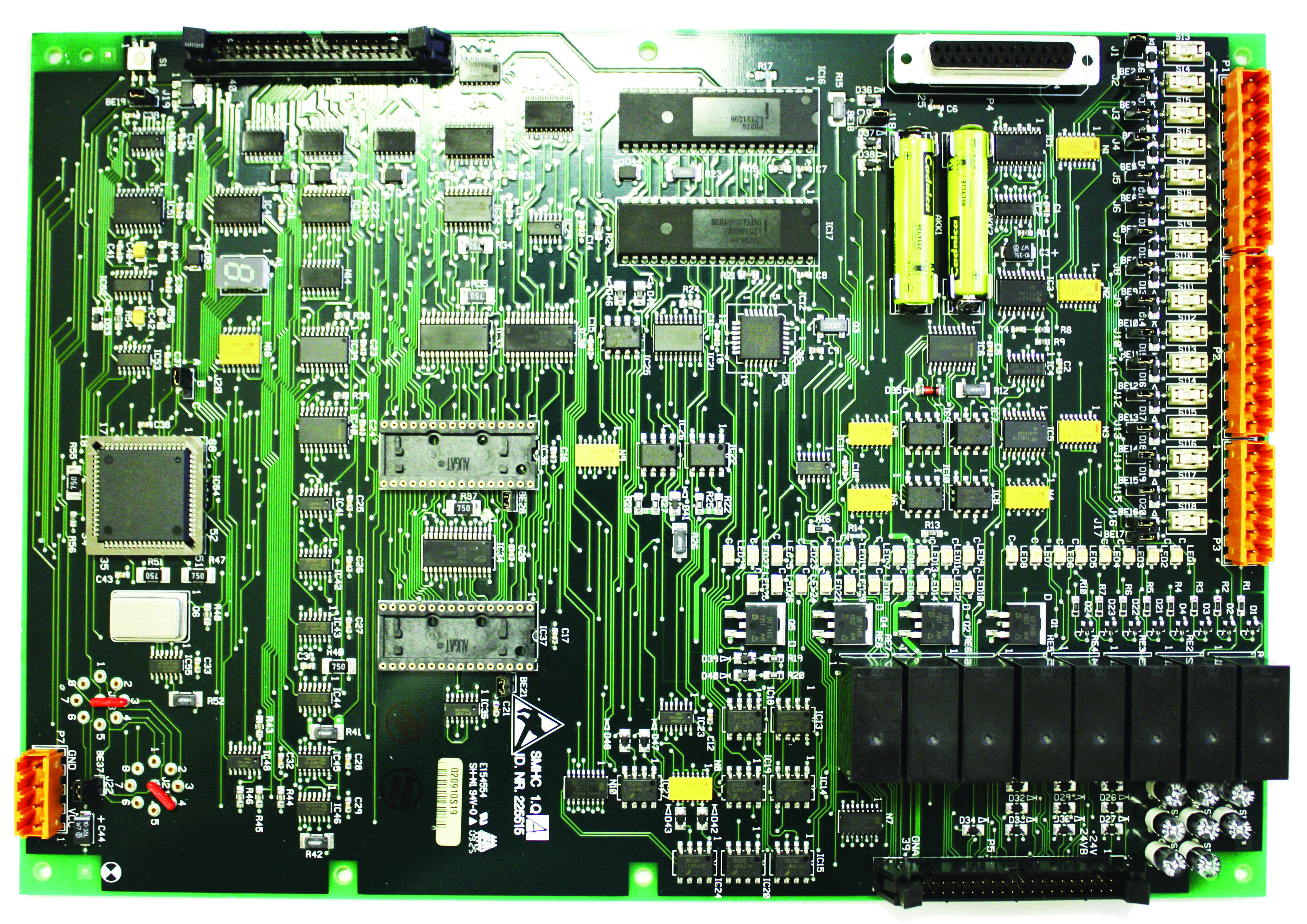 PCB, MHC assembly