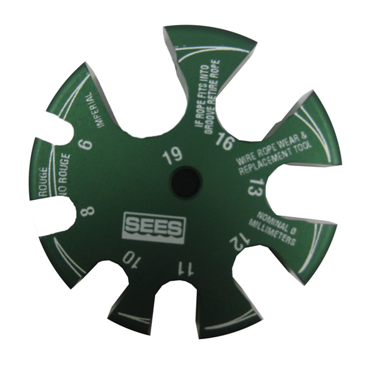 Measuring Tool for Metric Rope