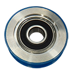 Roller, Alum w/ Poly 2-3/4"OD